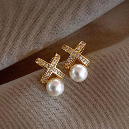 CROSS PEARL STUD