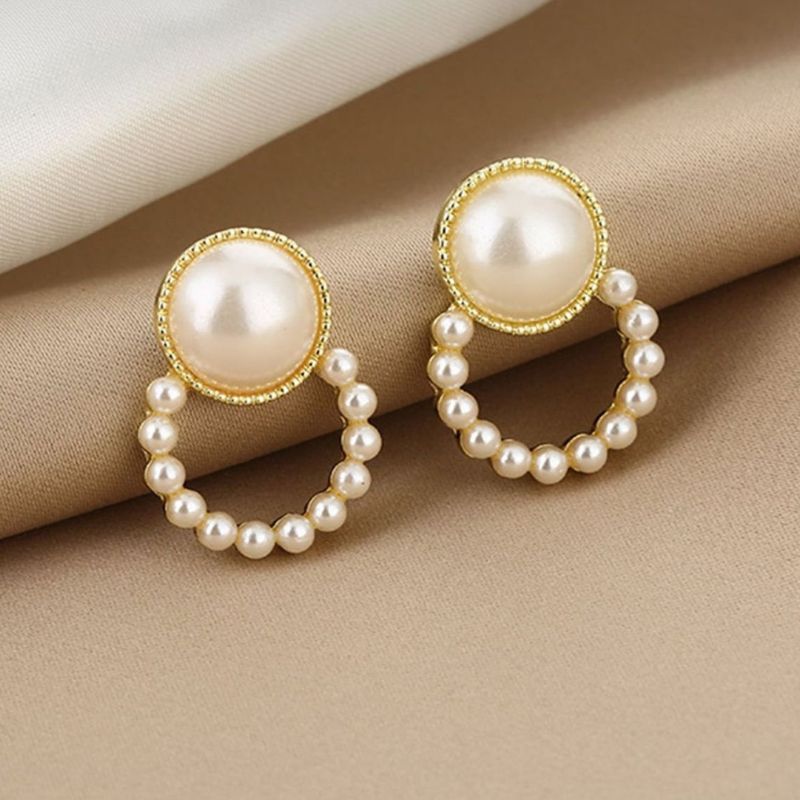 PEARL RING STUD